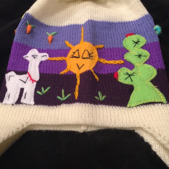 Kids Peruvian beanie - Picture 2 of 4